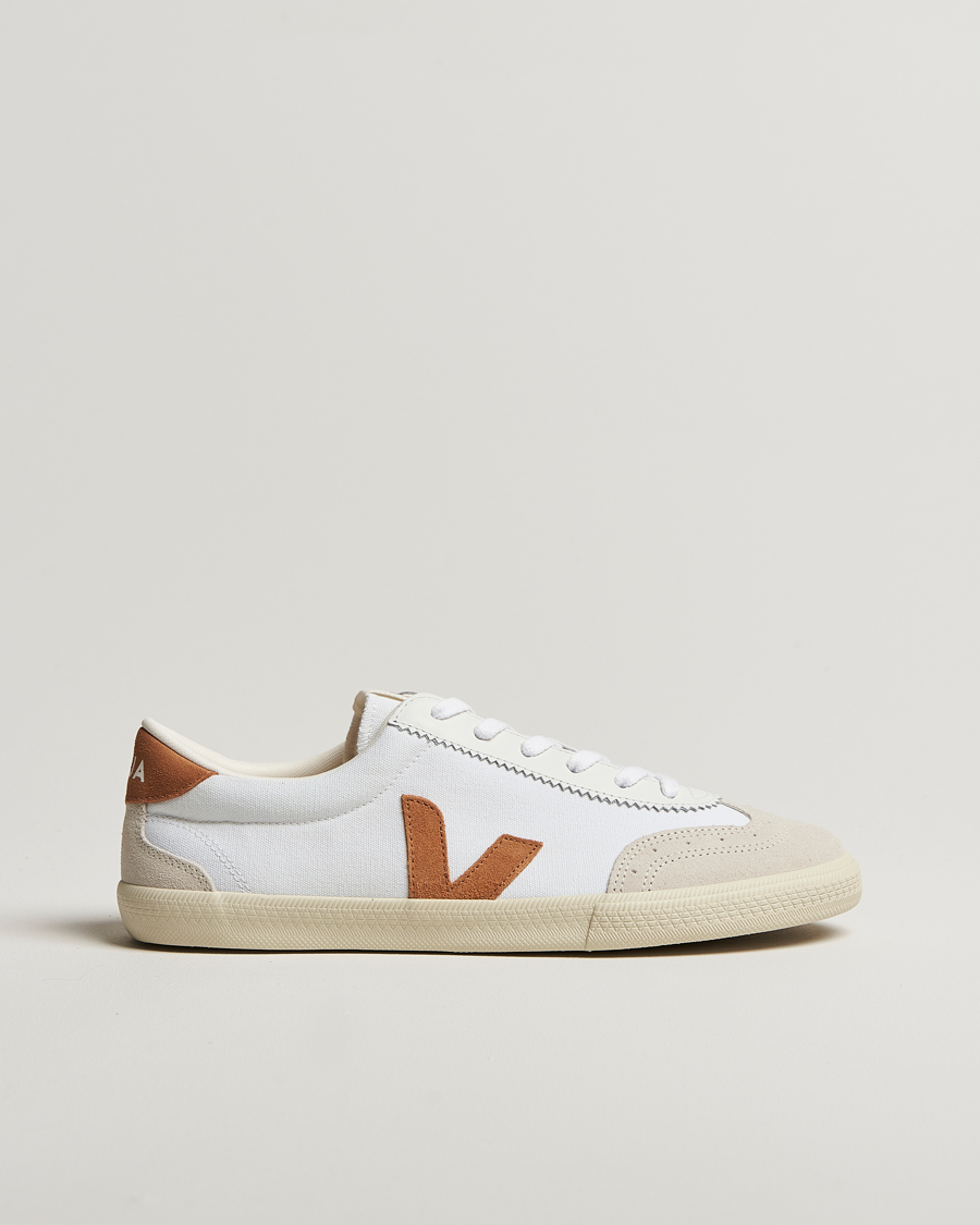 Herren | Veja Volley Sneaker White/Umber | Veja | Volley Sneaker White/Umber