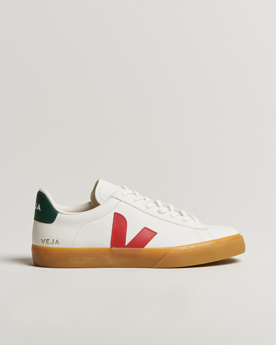 Herren | Veja Campo Gum Sneaker Extra White/Pekin Poker | Veja | Campo Gum Sneaker Extra White/Pekin Poker