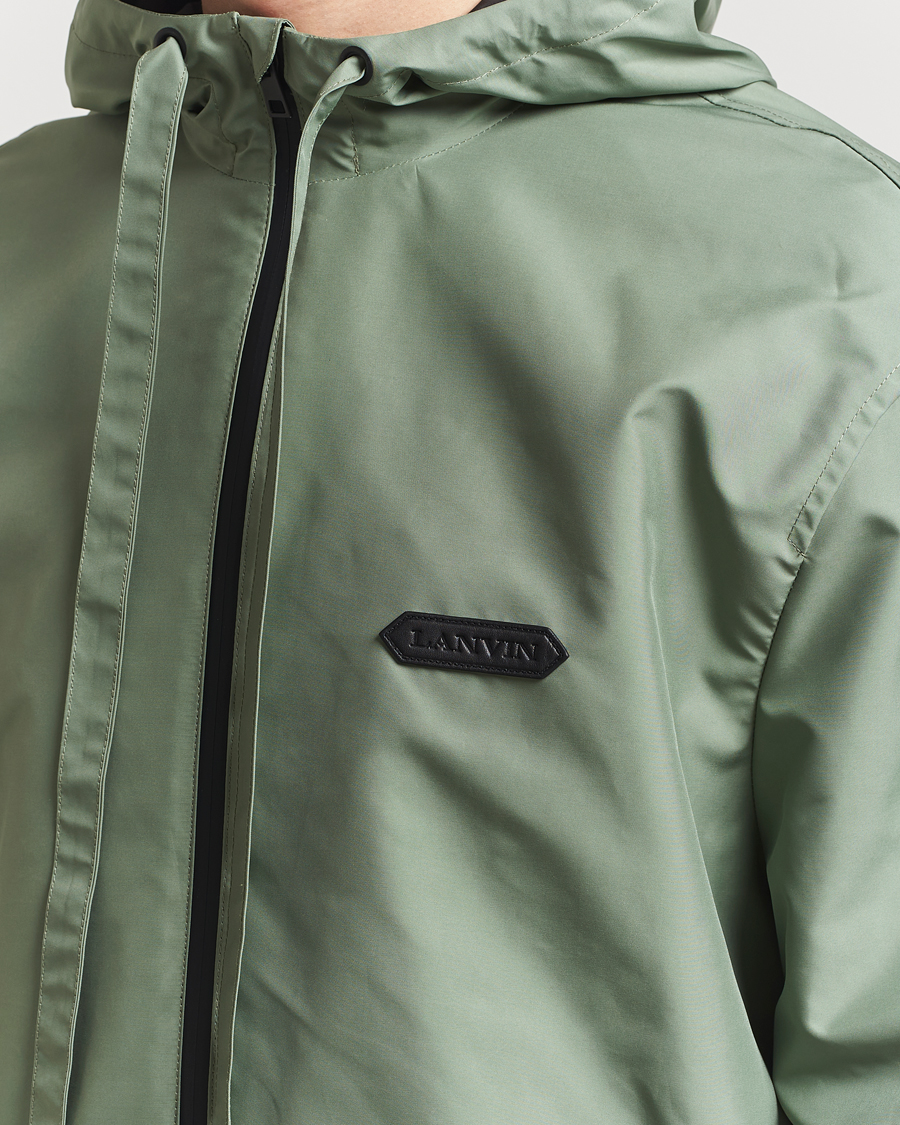 Herren | Jacken | Lanvin | Hooded Windbreaker Sage Green