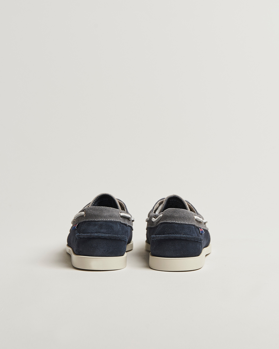 Herren | Segelschuhe | Sebago | Docksides Portland Jib Boat Shoe Navy/Grey
