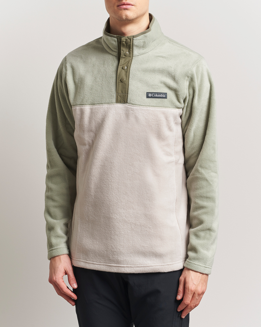 Herren | Pullover | Columbia | Steens Mountain Half Zip 2.0 Fleece Dark Stone/Safari