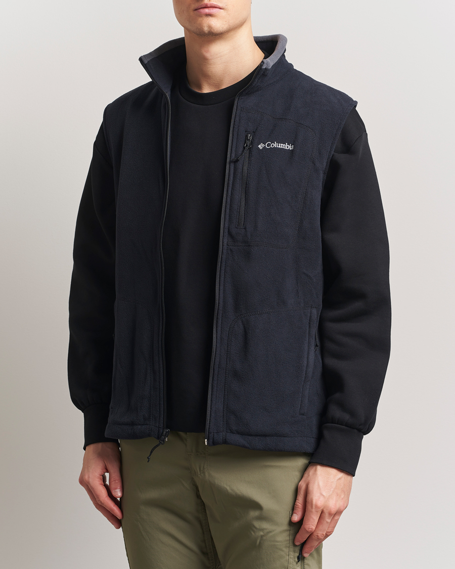 Herren | Pullover | Columbia | Fast Trek Full Zip Fleece Vest Black