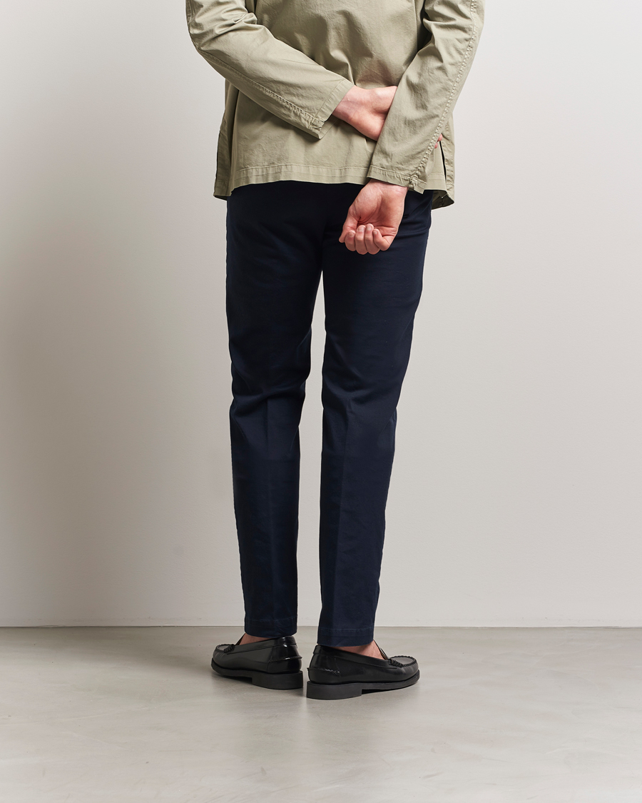 Herren | Hosen | Massimo Alba | Winch Cotton Trousers Navy