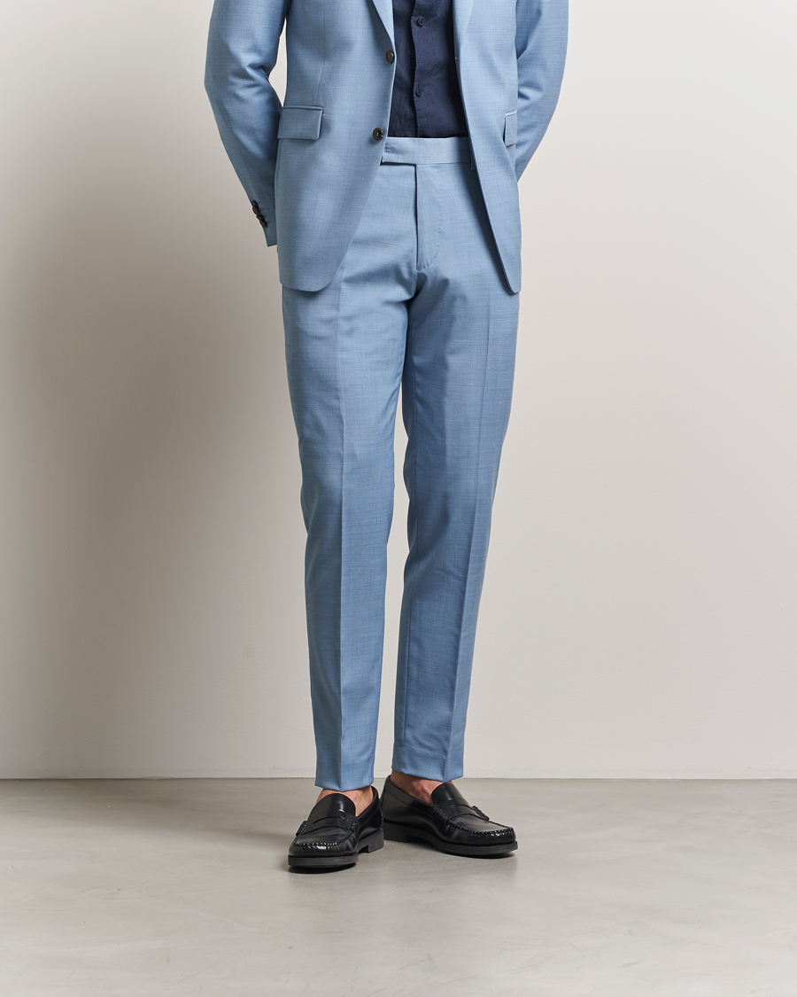 Herren | Hosen | Tiger of Sweden | Tenuta Wool Trousers Rustic Blue