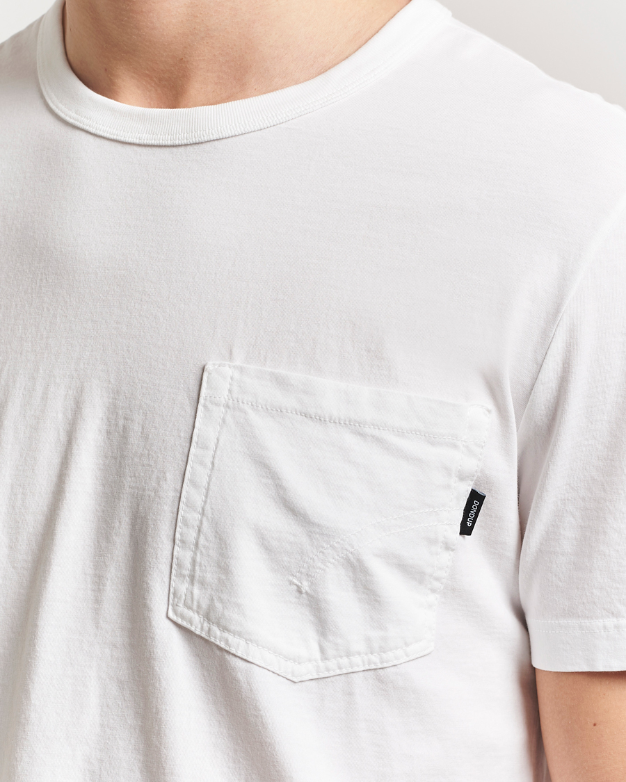 Herren | T-Shirts | Dondup | Pocket Crew Neck T-Shirt White