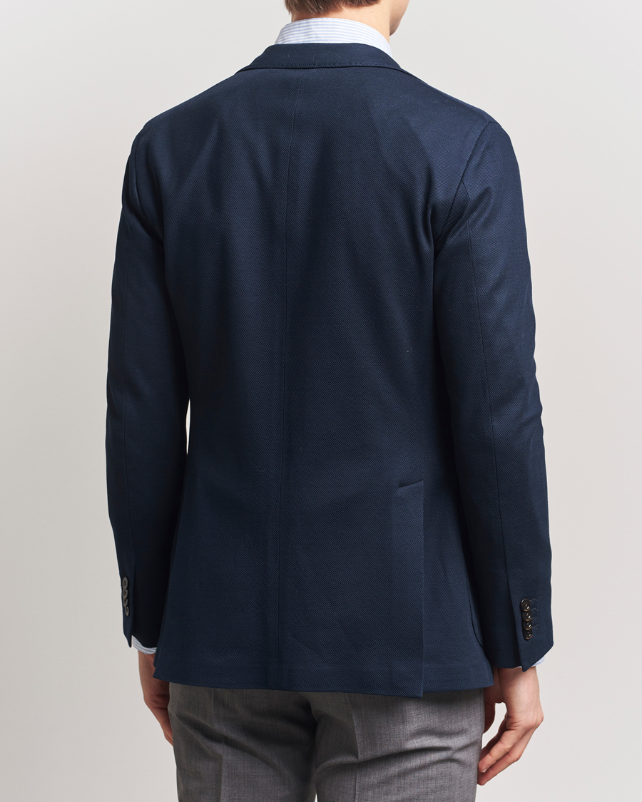Herren | Sakkos | Boglioli | K Jacket Hopsack Jersey Blazer Navy