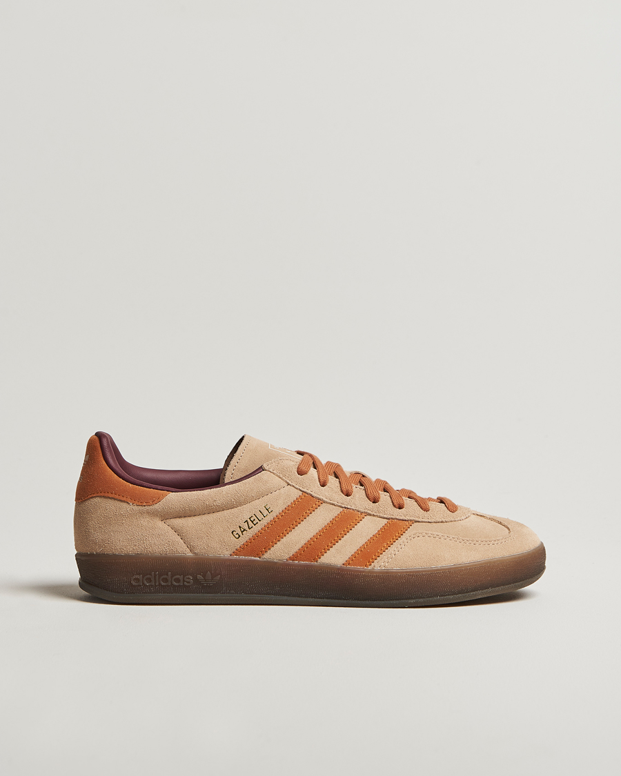 Herren | adidas Originals Gazelle Indoor Sneaker Beige/Orange | adidas Originals | Gazelle Indoor Sneaker Beige/Orange