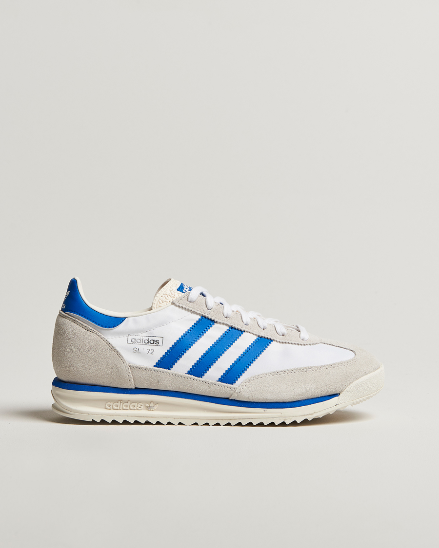 Herren | adidas Originals SL 72 RS Sneaker White/Blue | adidas Originals | SL 72 RS Sneaker White/Blue