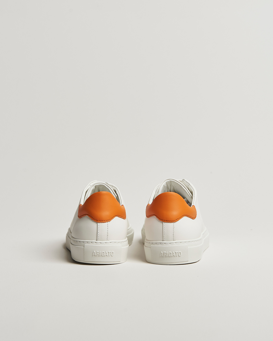Herren | Axel Arigato Clean 90 Sneaker White/Orange | Axel Arigato | Clean 90 Sneaker White/Orange