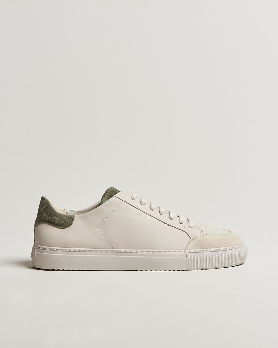 Herren | Axel Arigato Clean 90 Triple Sneaker Beige/Green | Axel Arigato | Clean 90 Triple Sneaker Beige/Green