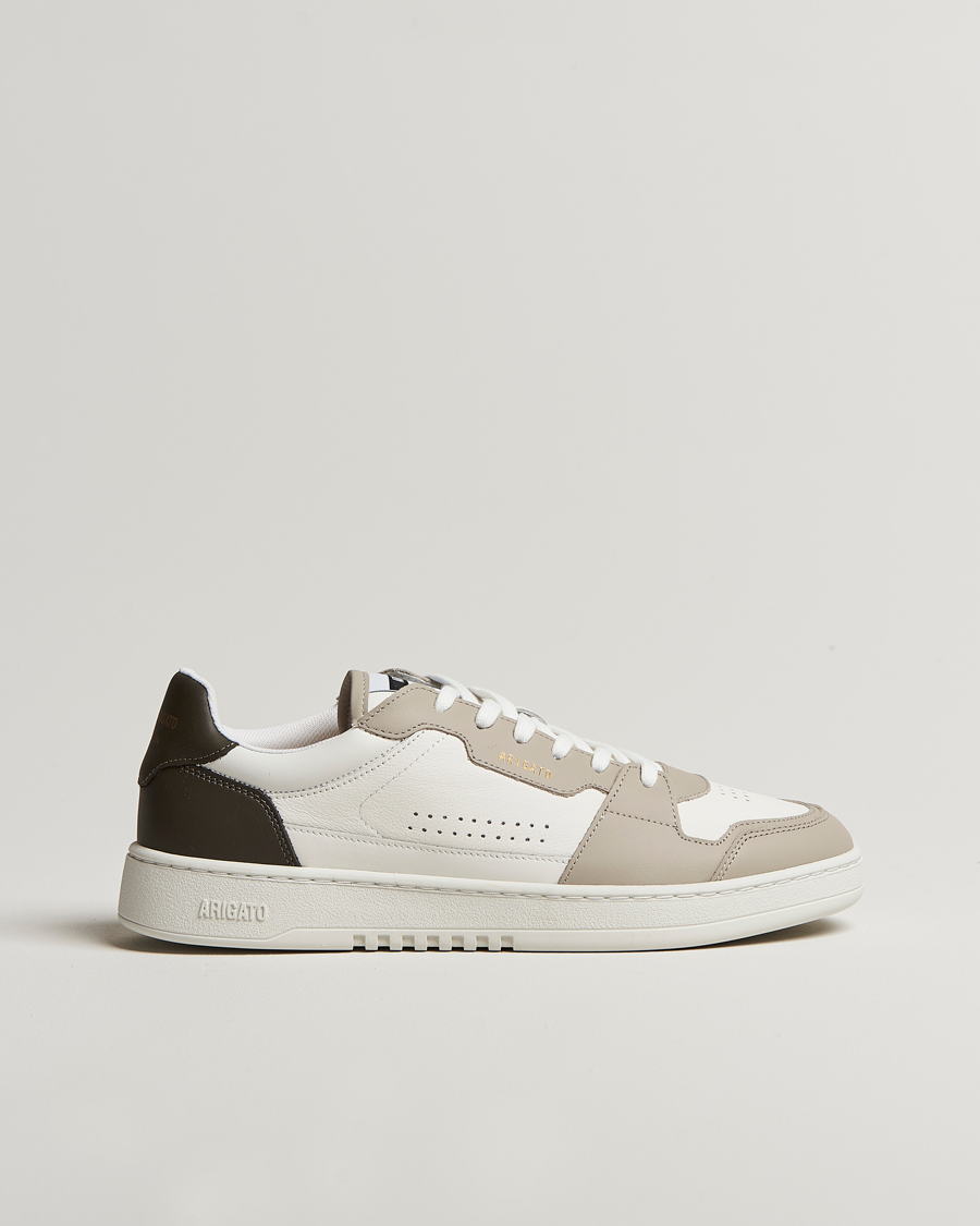 Herren | Axel Arigato Dice Lo Sneaker White/Dark Brown | Axel Arigato | Dice Lo Sneaker White/Dark Brown