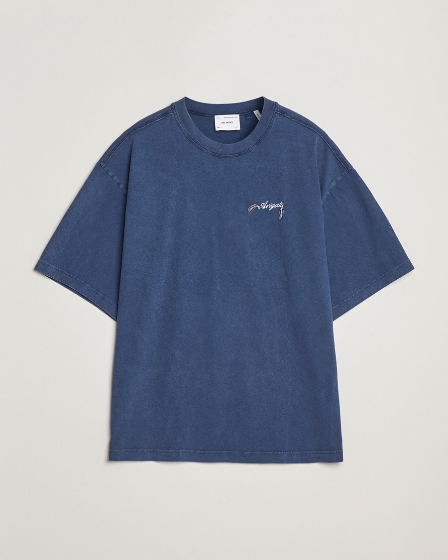 Herren | T-Shirts | Axel Arigato | Honor Washed T-Shirt Navy