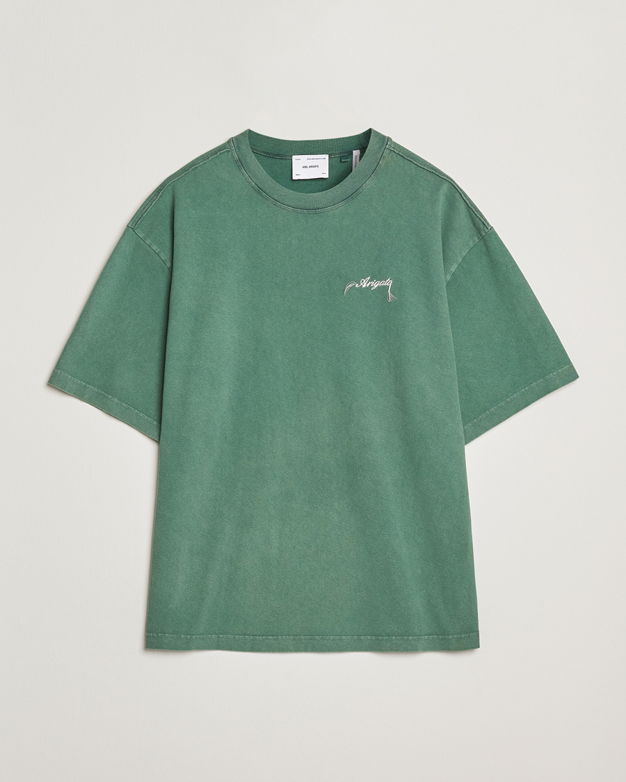 Herren | T-Shirts | Axel Arigato | Honor Washed T-Shirt Green
