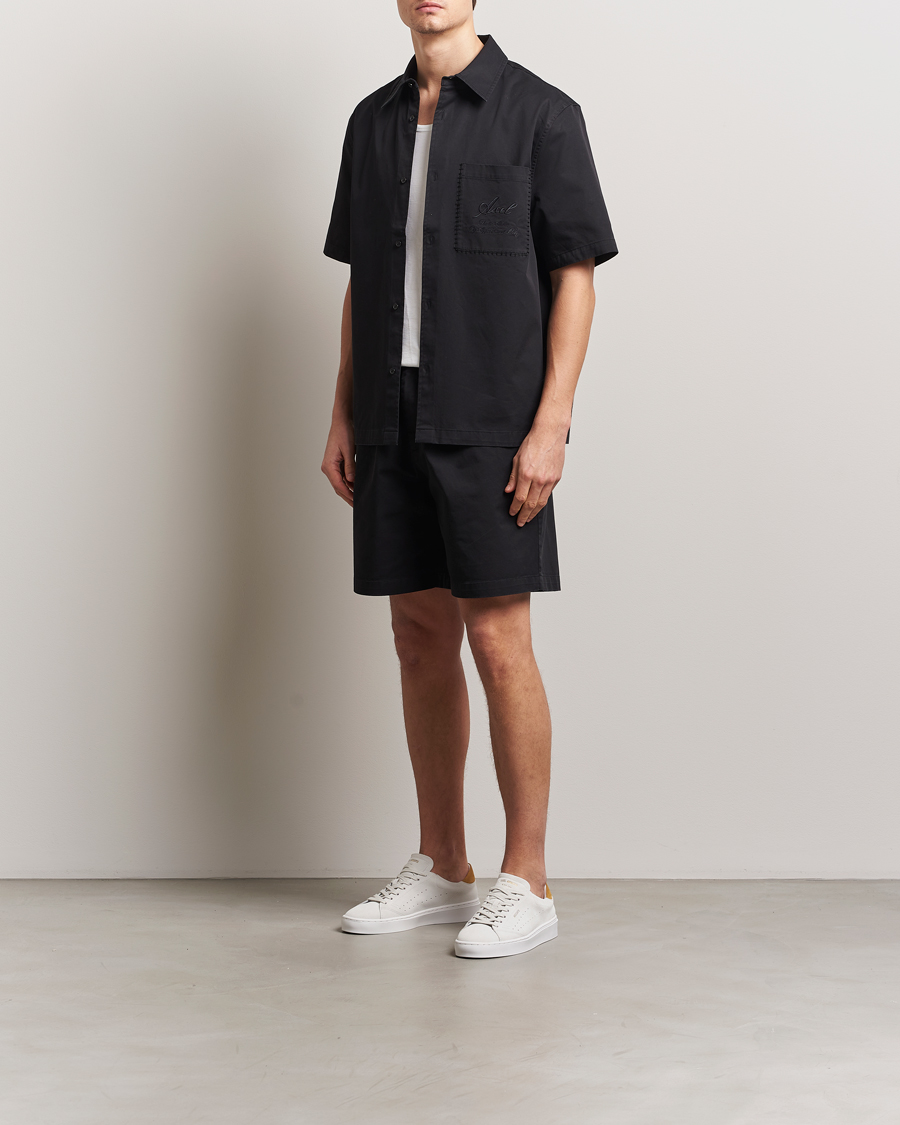 Herren | Hemden | Axel Arigato | Stitch Embroidered Shirt Black
