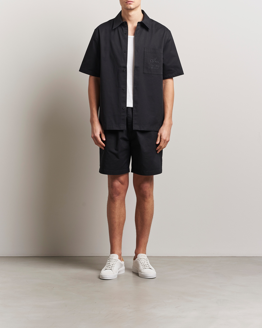 Herren | Shorts | Axel Arigato | Stitch Embroidered Shorts Black