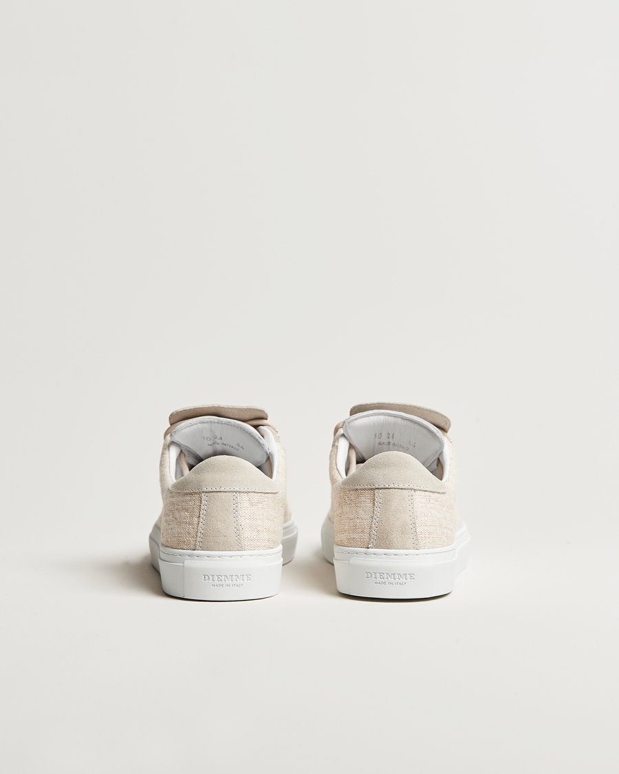 Herren | Diemme Marostica Low Linen Sneaker Natural | Diemme | Marostica Low Linen Sneaker Natural