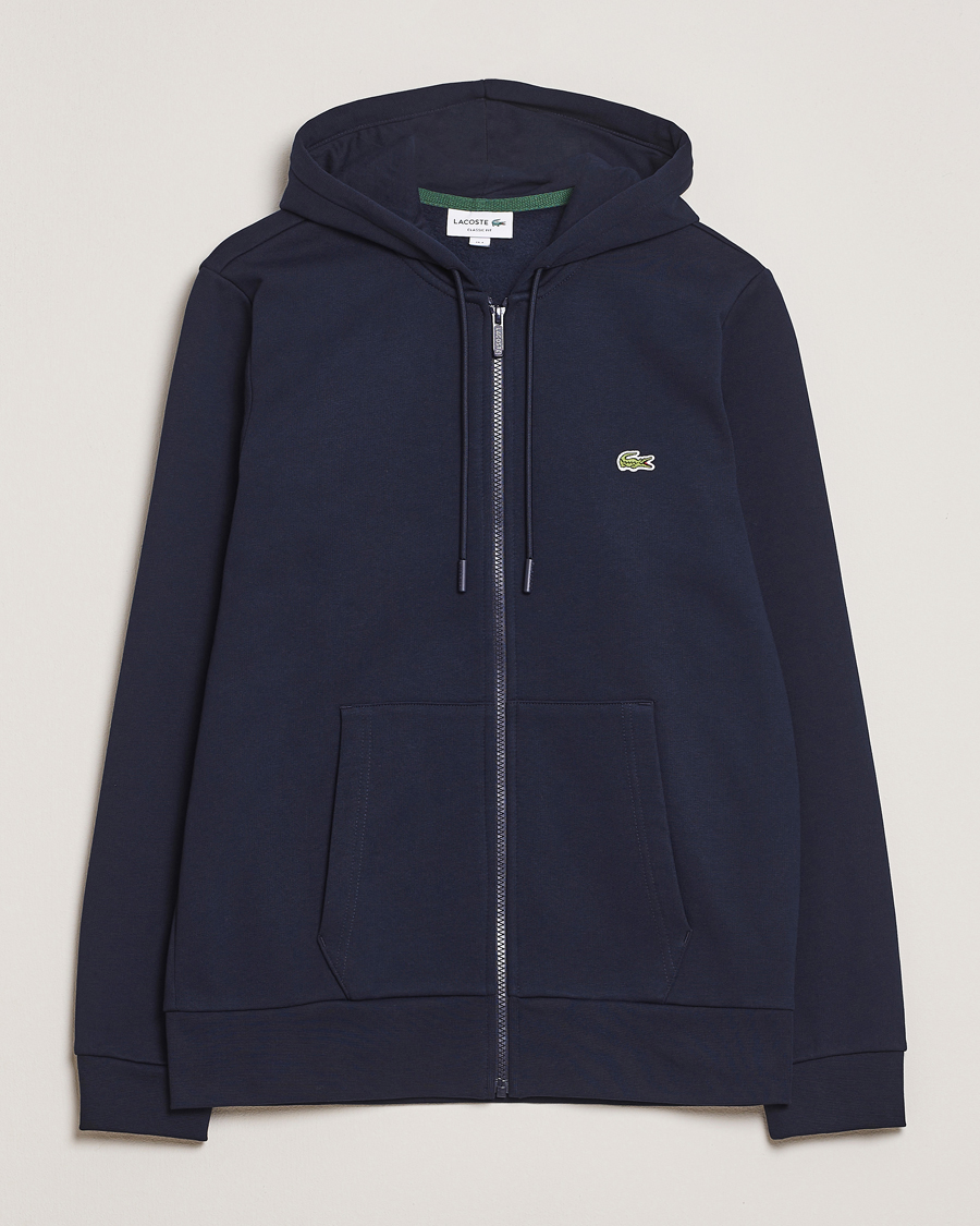 Herren | Pullover | Lacoste | Full Zip Hoodie Navy
