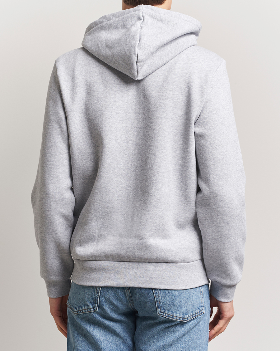 Herren | Pullover | Lacoste | Full Zip Hoodie Silver Chine