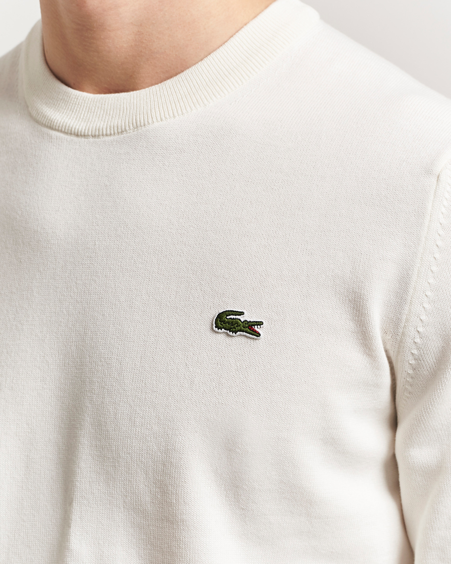 Herren | Pullover | Lacoste | Cotton Knitted Sweater Flour