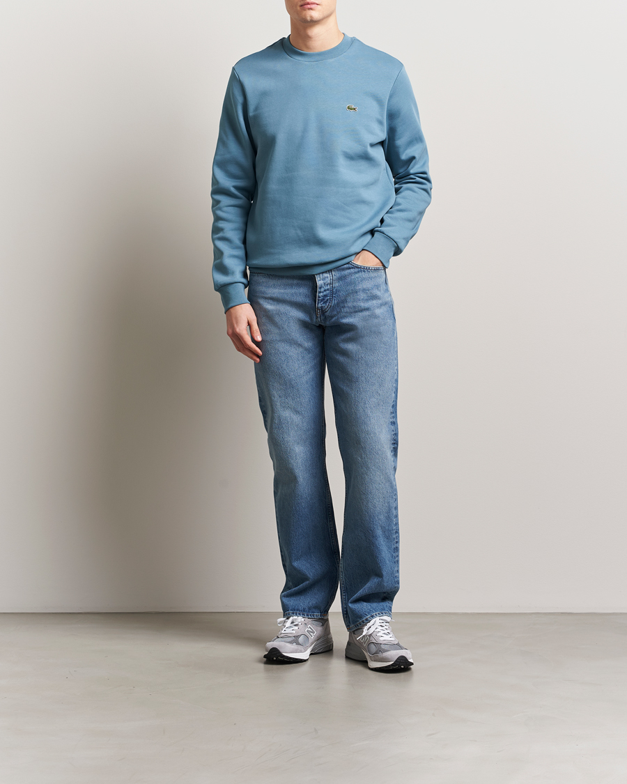 Herren | Pullover | Lacoste | Crew Neck Sweatshirt Limestone