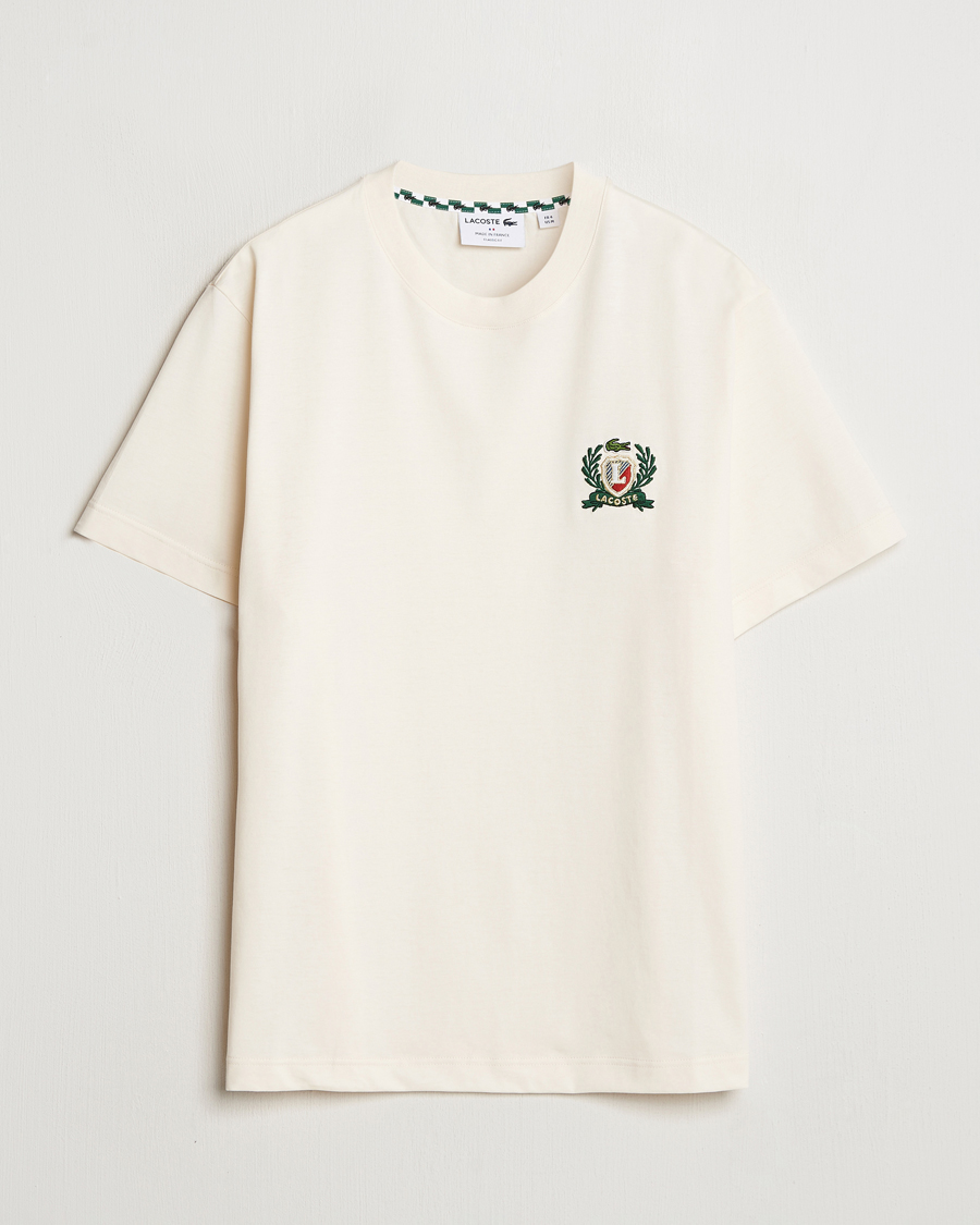 Herren | T-Shirts | Lacoste | Classic Fit Embroidered T-Shirt Lapland