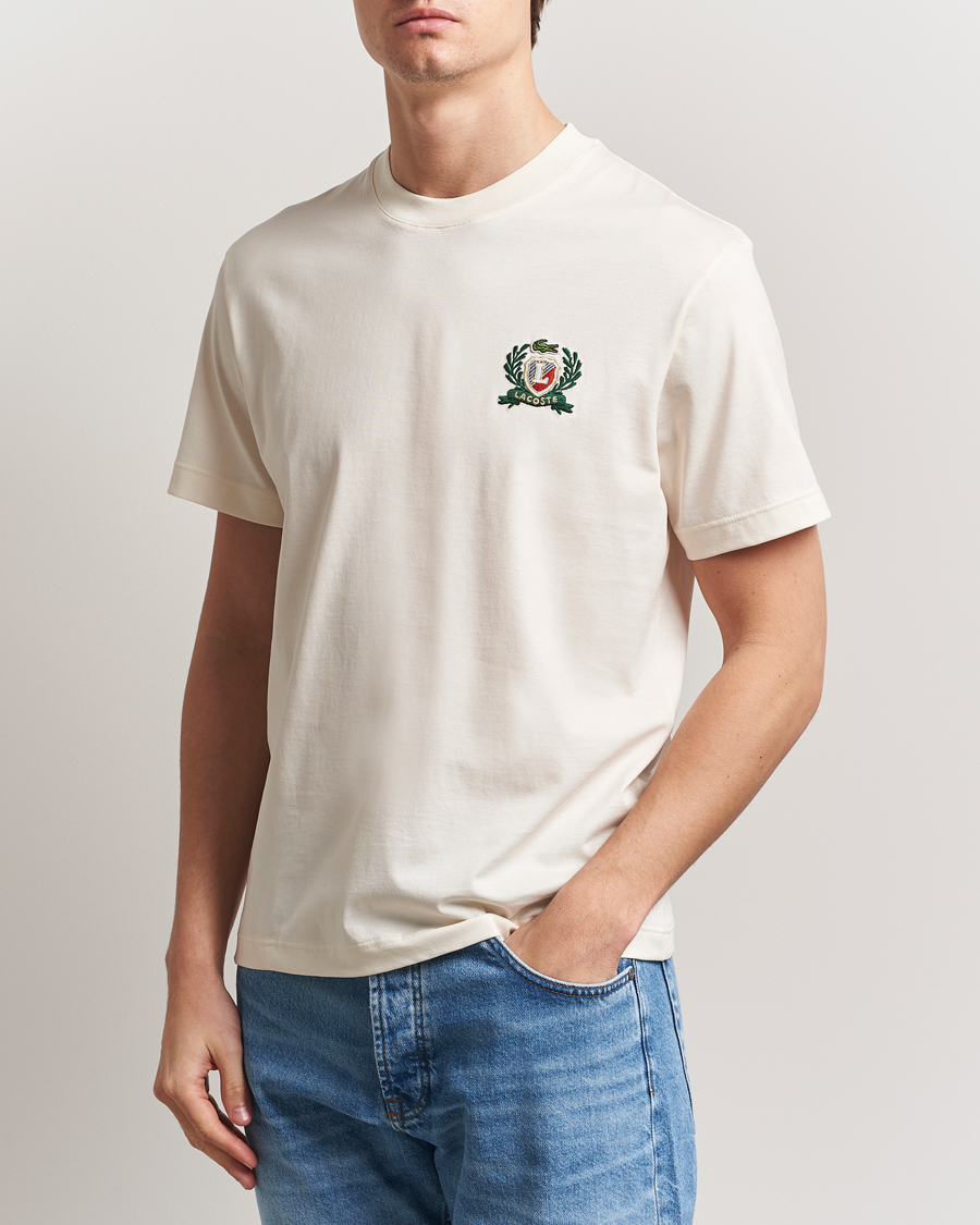 Herren | T-Shirts | Lacoste | Classic Fit Embroidered T-Shirt Lapland