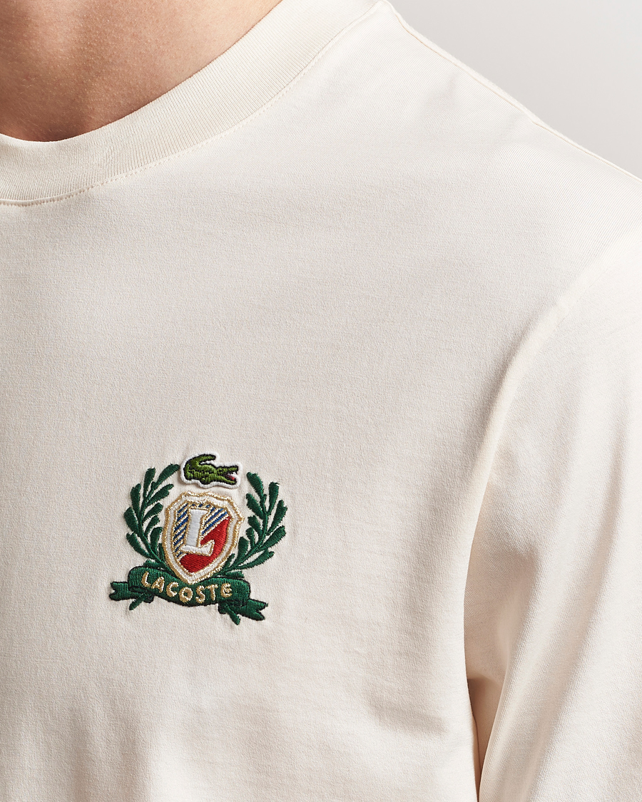 Herren | T-Shirts | Lacoste | Classic Fit Embroidered T-Shirt Lapland