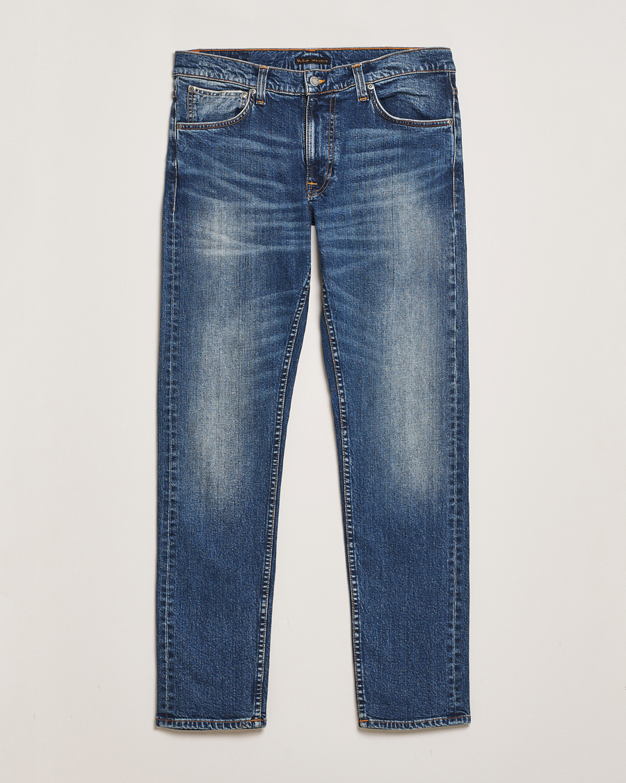 Herren | Jeans | Nudie Jeans | Lean Dean Jeans Worn In Selvage