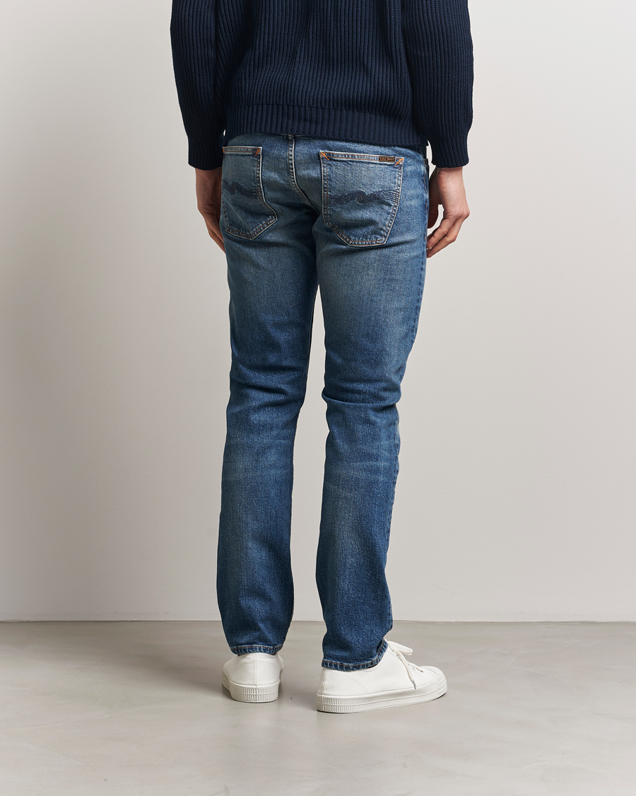 Herren | Jeans | Nudie Jeans | Lean Dean Jeans Worn In Selvage