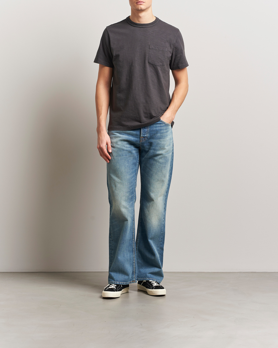 Herren | Jeans | Nudie Jeans | Flare Glenn Jeans Streaky Worn