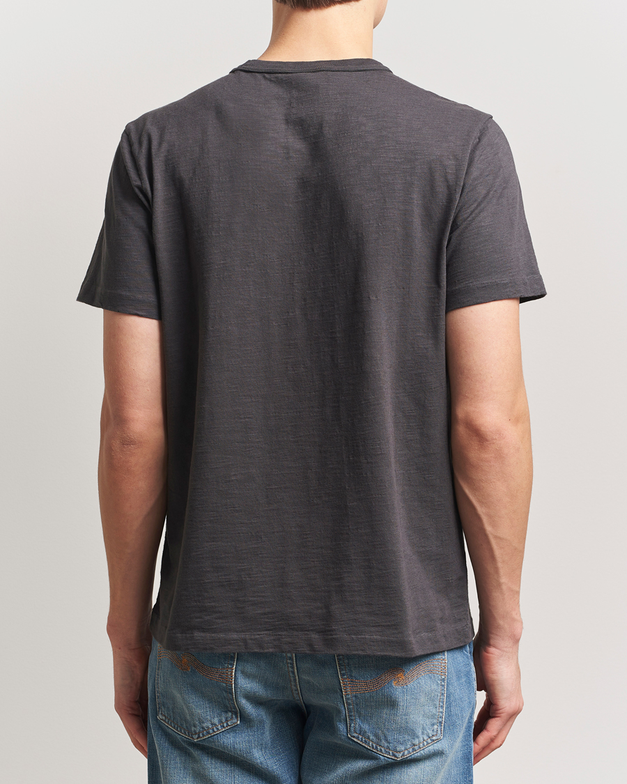 Herren | T-Shirts | Nudie Jeans | Roy Heavy Slub T-Shirt Antracite
