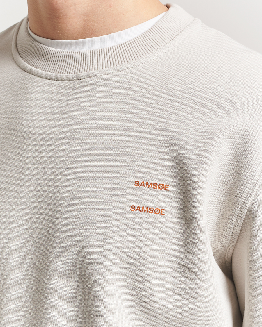 Herren | Pullover | Samsøe Samsøe | Joel Organic Cotton Sweatshirt Moonstruck