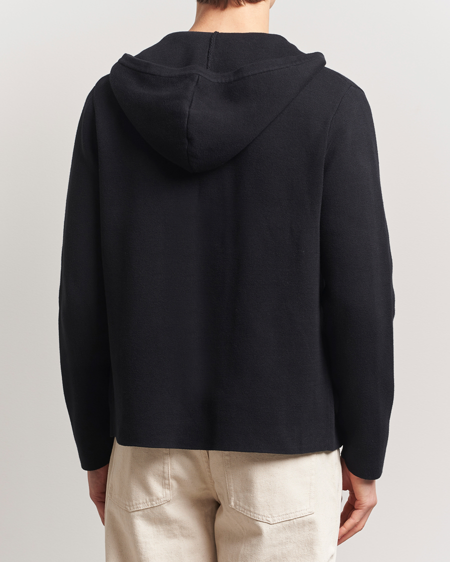 Herren | Pullover | Samsøe Samsøe | Niklas Full Zip Hoodie Black