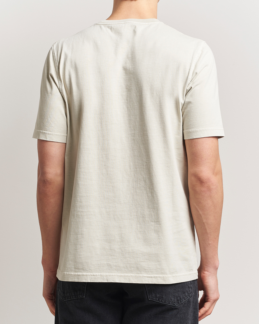 Herren | T-Shirts | Samsøe Samsøe | Marcus Center Logo T Crew Neck T-Shirt Moonstruck