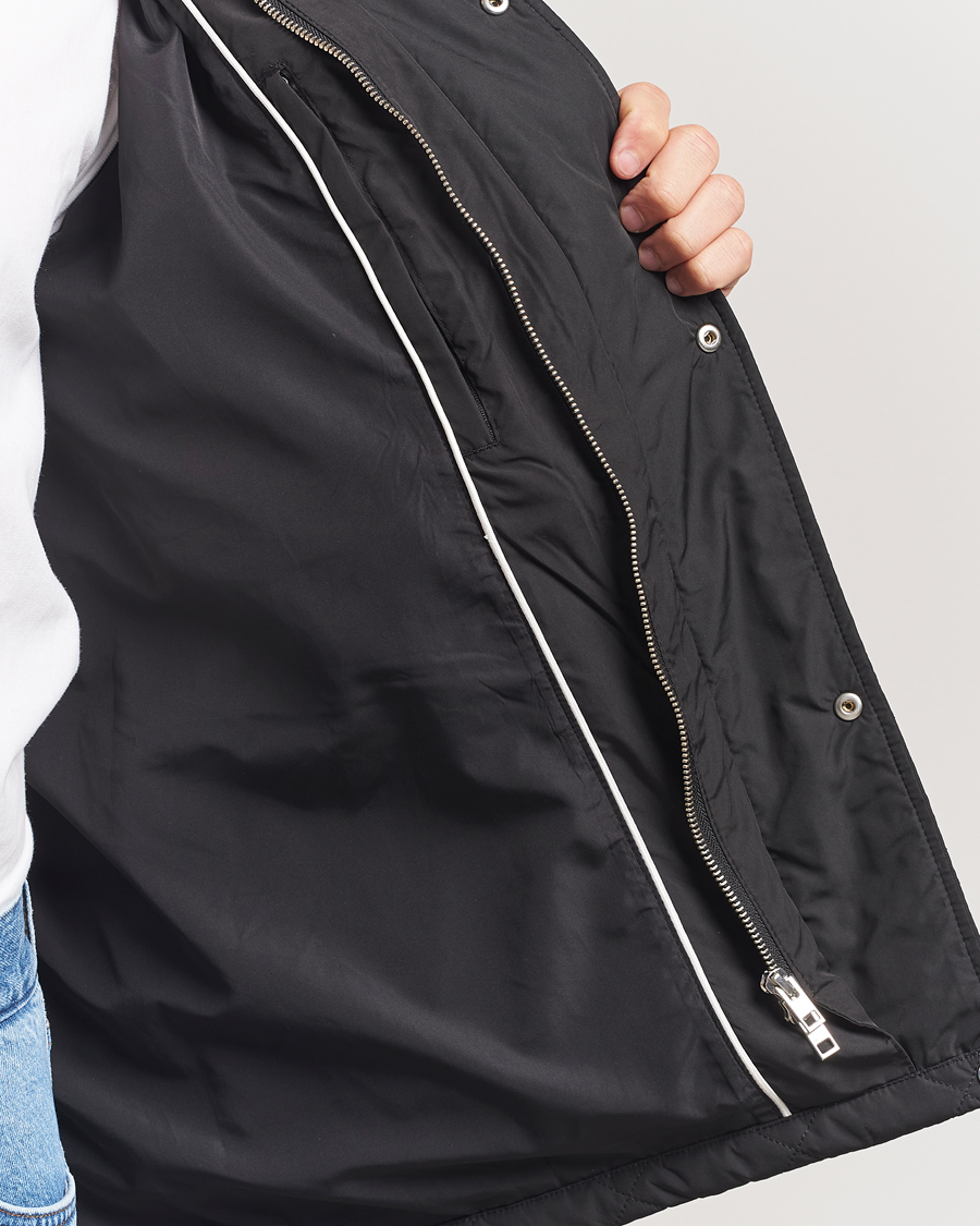 Herren | Jacken | GANT | Quilted Windcheater Mid-Length Jacket Black