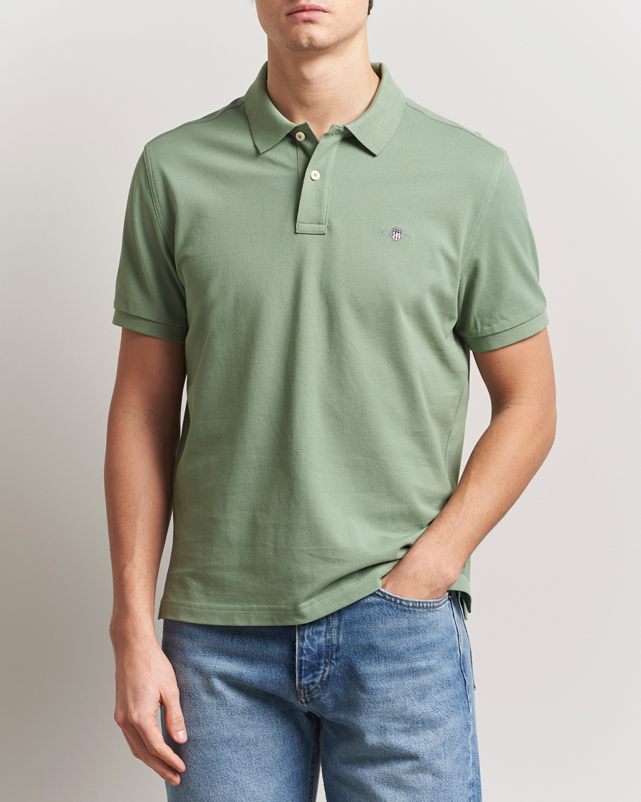 Herren | Poloshirts | GANT | The Original Polo Kalamata Green
