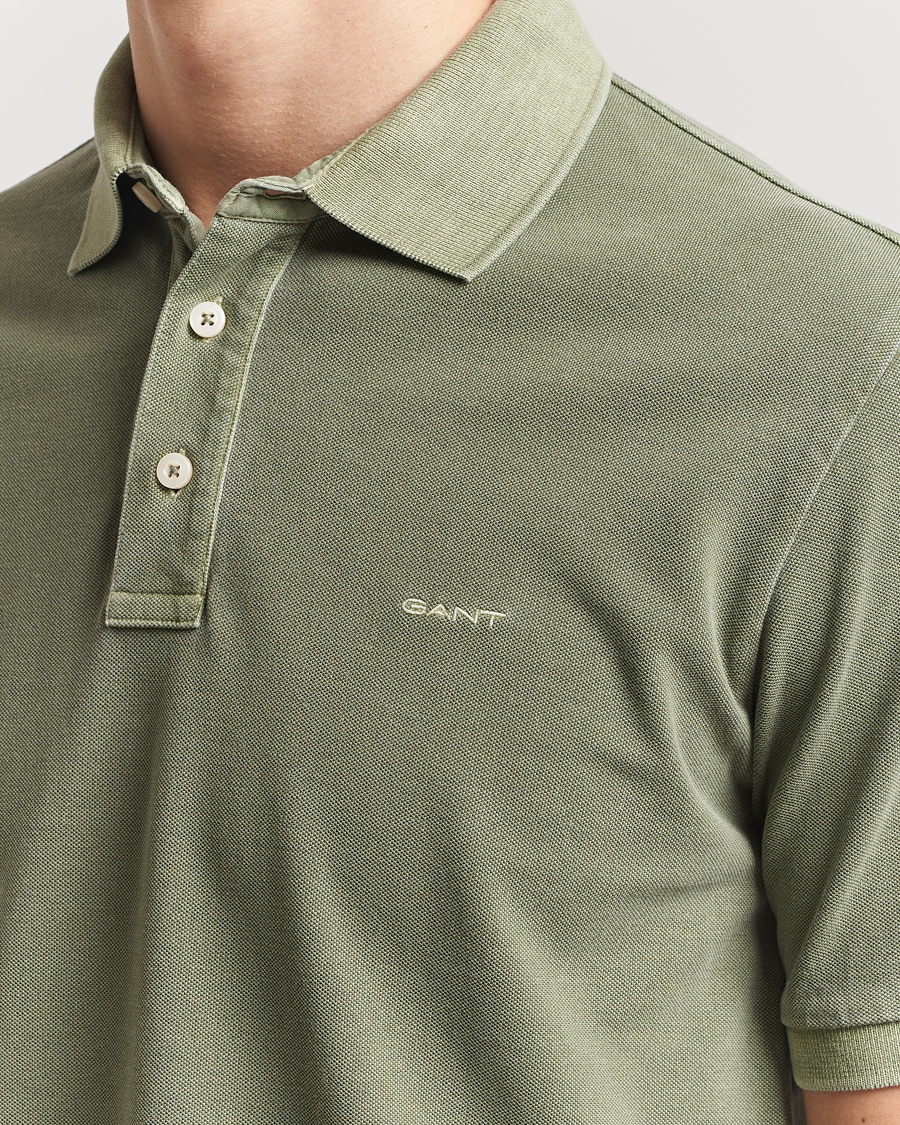 Herren | Poloshirts | GANT | Sunfaded Polo Kalamata Green