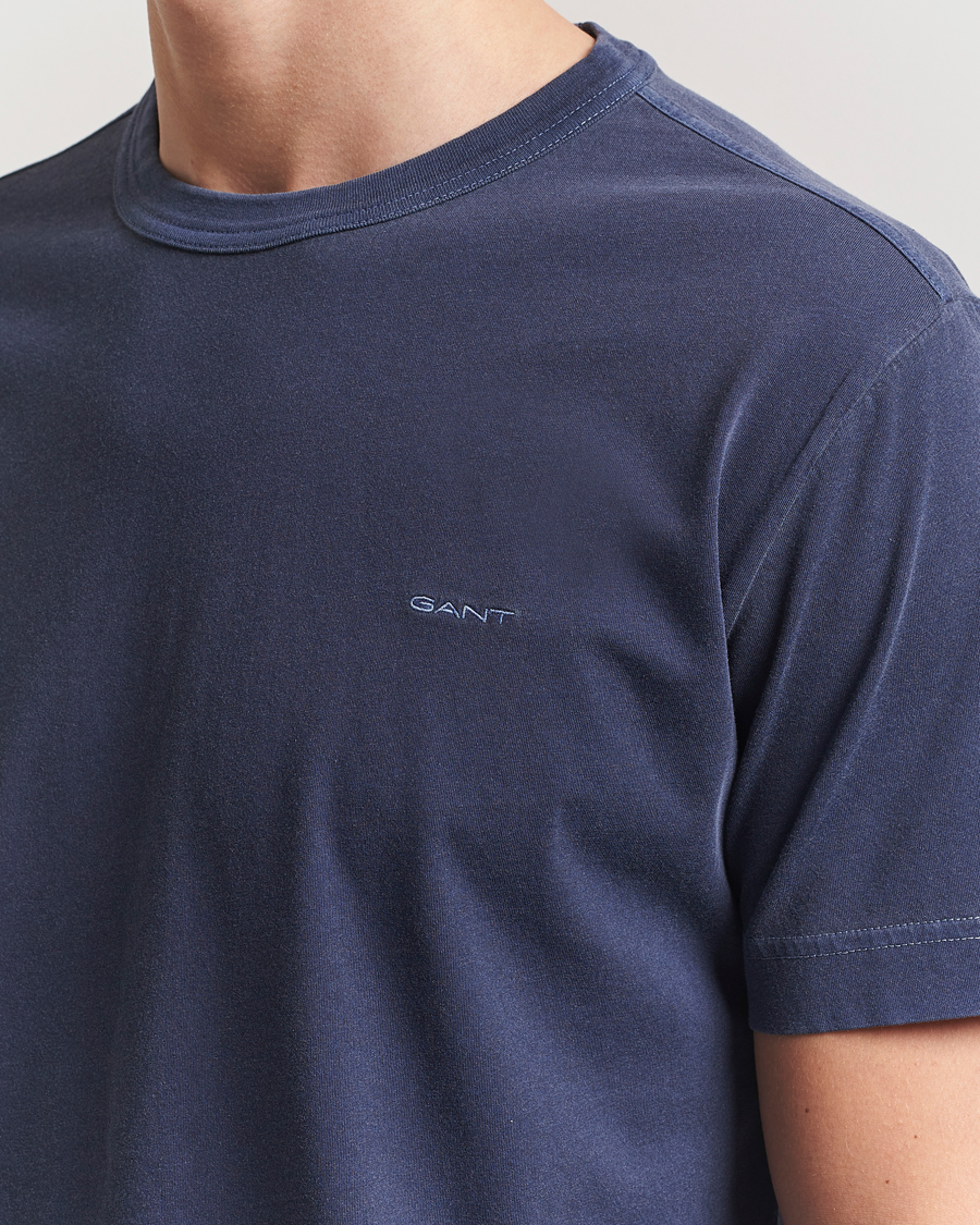 Herren | T-Shirts | GANT | Sunfaded T-Shirt Persian Blue
