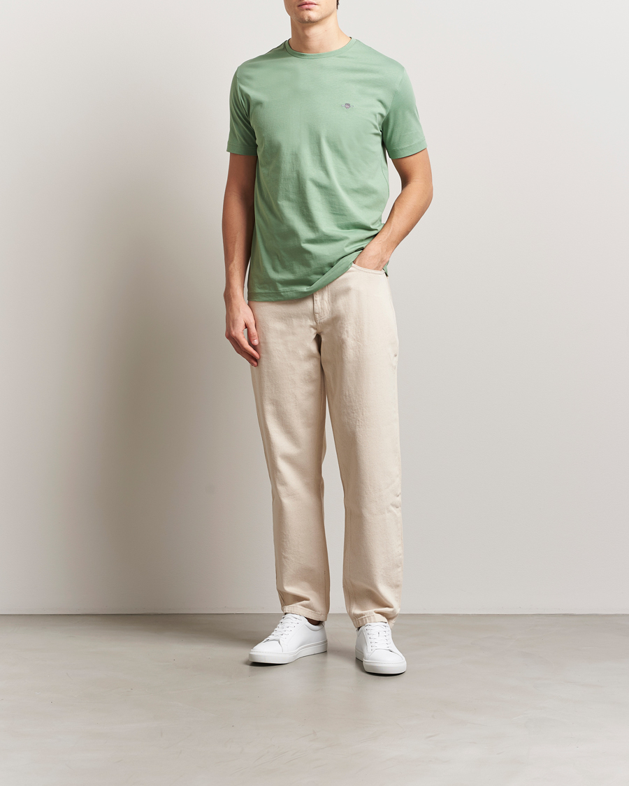 Herren | T-Shirts | GANT | The Original T-Shirt Kalamata Green