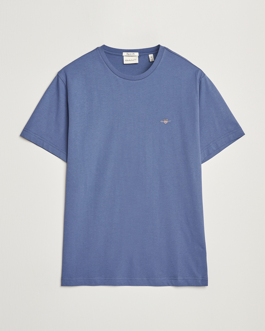 Herren | T-Shirts | GANT | The Original T-Shirt Dusty Navy