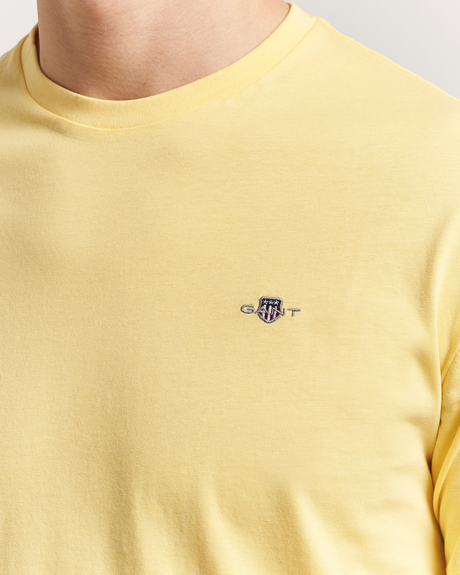 Herren | T-Shirts | GANT | The Original T-Shirt Banana Yellow