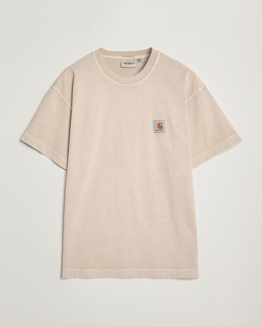 Herren | T-Shirts | Carhartt WIP | Nelson Cotton T-Shirt Fleur De Sel