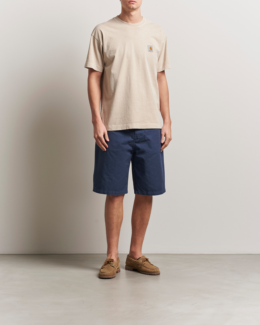 Herren | T-Shirts | Carhartt WIP | Nelson Cotton T-Shirt Fleur De Sel