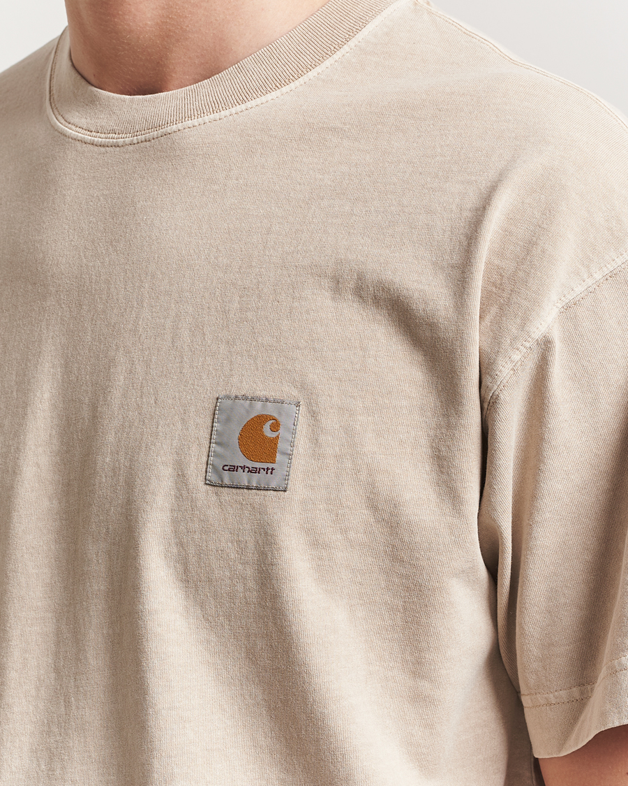 Herren | T-Shirts | Carhartt WIP | Nelson Cotton T-Shirt Fleur De Sel