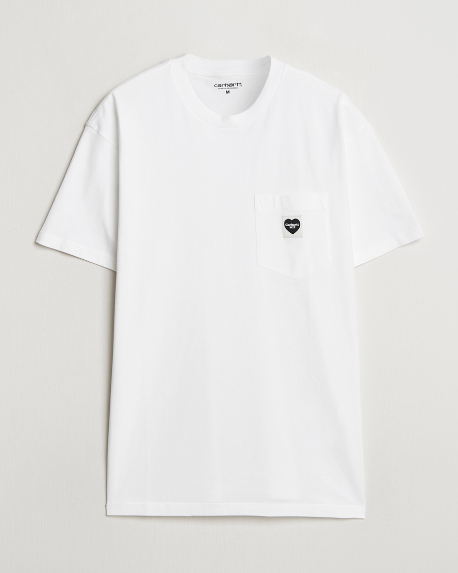 Herren | T-Shirts | Carhartt WIP | Pocket Heart T-Shirt White