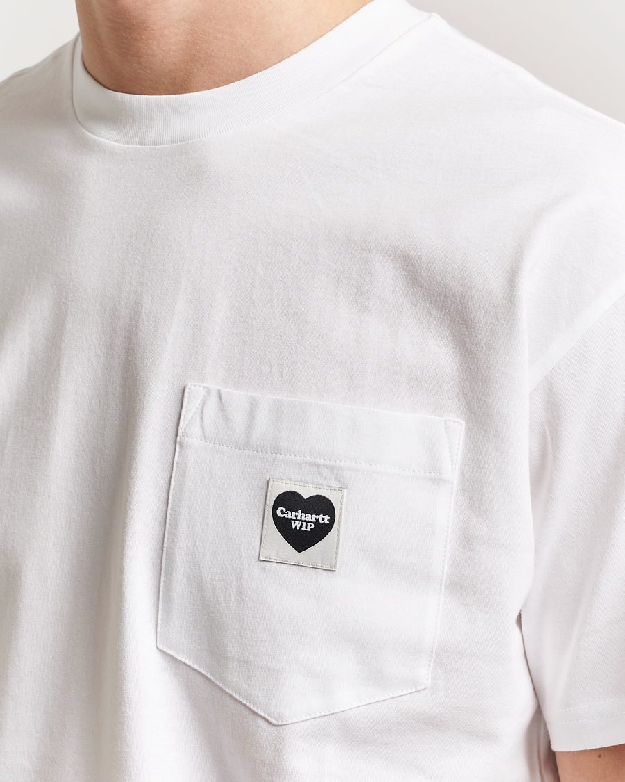 Herren | T-Shirts | Carhartt WIP | Pocket Heart T-Shirt White