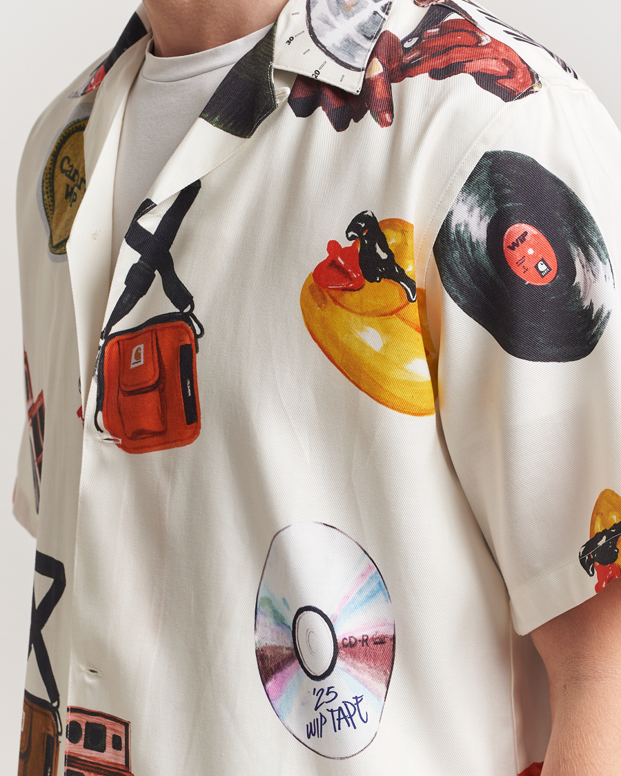 Herren | Hemden | Carhartt WIP | Jacob Rochester Printed Shirt White