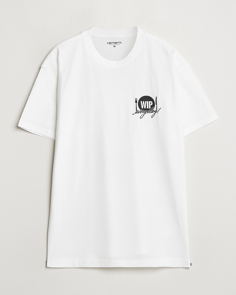 Herren | T-Shirts | Carhartt WIP | Catalogue Back Print T-Shirt White