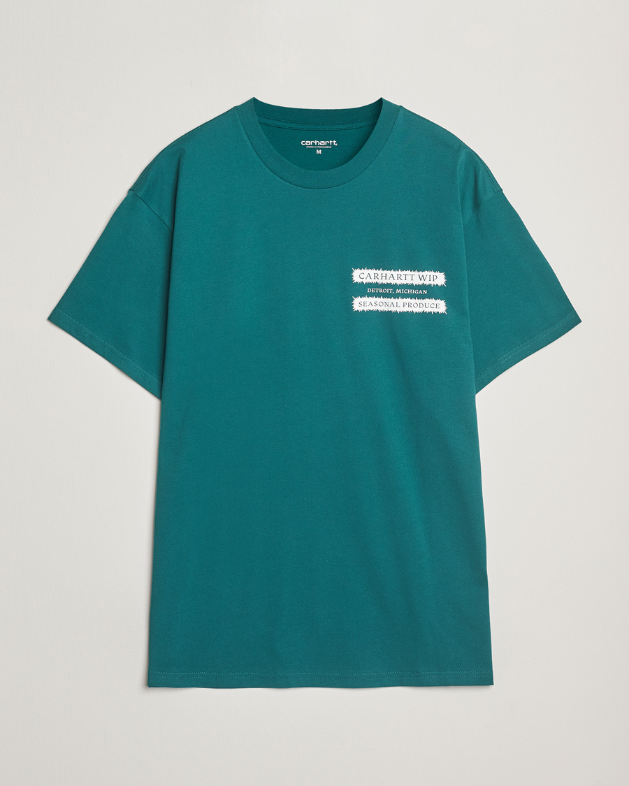 Herren | T-Shirts | Carhartt WIP | Catalogue Back Print T-Shirt Rainforest