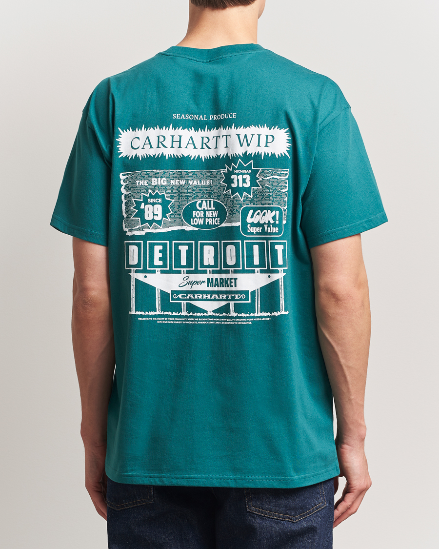 Herren | T-Shirts | Carhartt WIP | Catalogue Back Print T-Shirt Rainforest